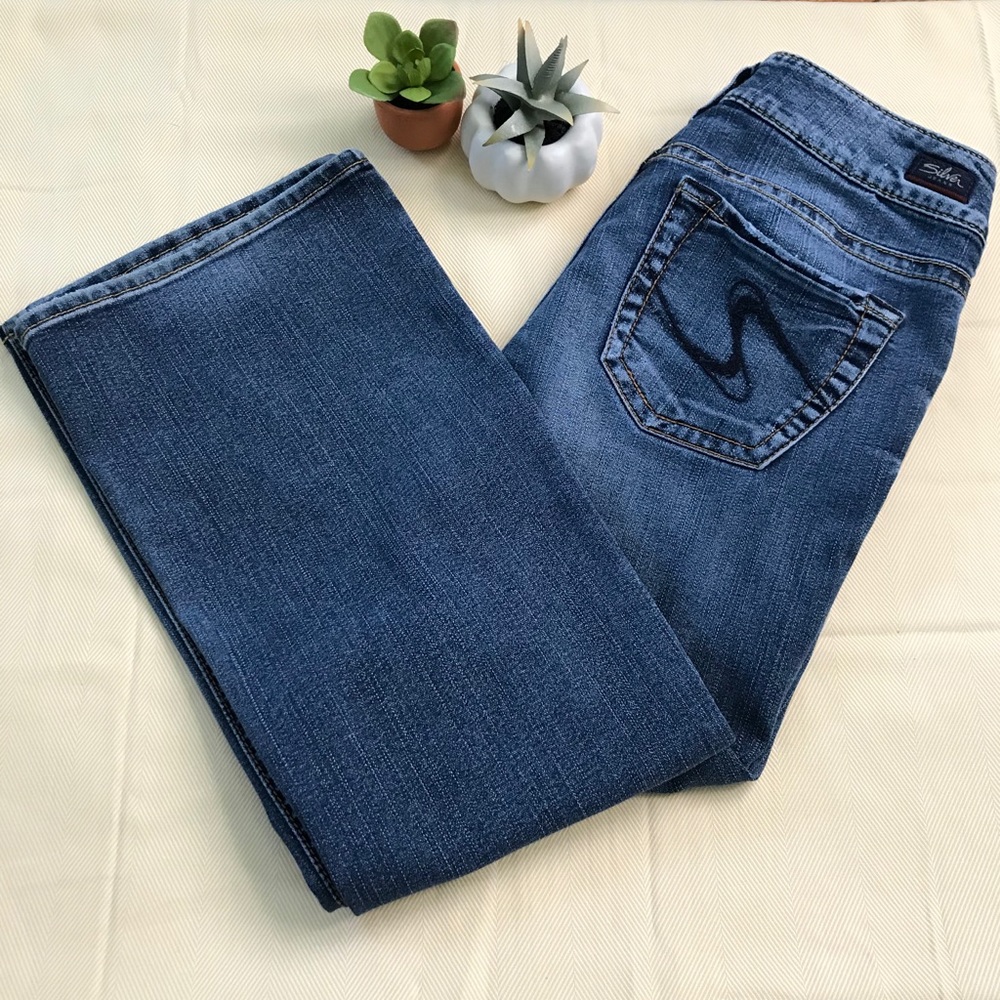 Silver Jeans Suki 28x34 EUC!